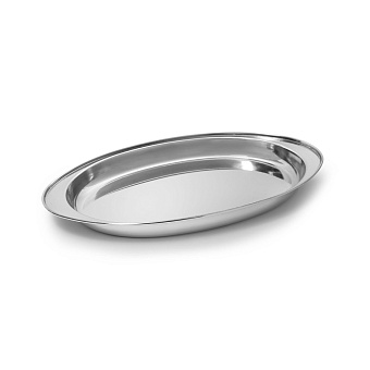 БЛЮДО овальное глубокое 13'' 350х220мм, нерж.[RGS-PD1710]