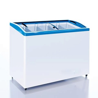 морозильный ларь italfrost cf400cq (лвн-400г) гнутое стекло