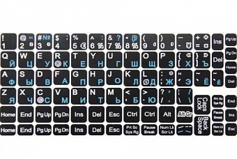 bi - наклейка клавиатуры
