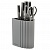 Набор ножей 7 предметов, 20, 20, 12.5, 20, 9 см, серый, нержавеющая сталь, рукоятка пластик