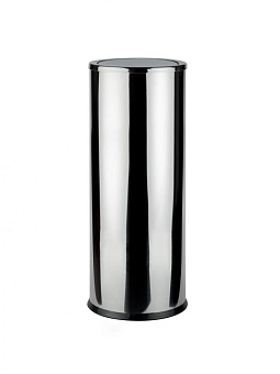 контейнер д/мусора 24,0л круг д23,0*60,0смнерж плавающая крышка