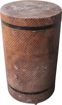 колода разрубочная d=55-65см h=100см на деревянных брусьях дуб советский гост