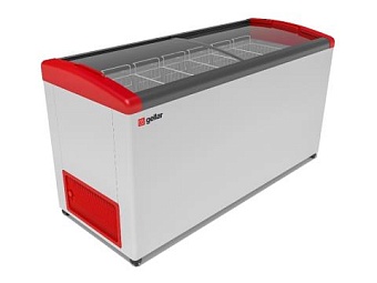 морозильный ларь gellar fg 600 e гнутое стекло