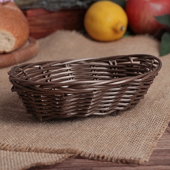Корзинка для фруктов и хлеба Доляна «Шоко», 18×15×5 см