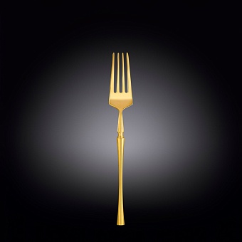 Diva Gold Вилка десертная 18,5 см матовая на блистере WL‑999567/1B, Diva