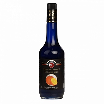 сироп блю кюрасао (blue curacao flavored syrup) 0,7л