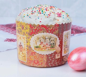 Форма бумажная для кекса, маффинов и кулича "Ретро МИКС" 110 x 85 мм, 4181646