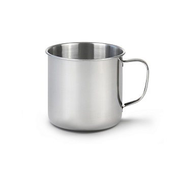 Кружка 0,35л нерж. d=8,5см h=8см [RGS-0294 8/8]