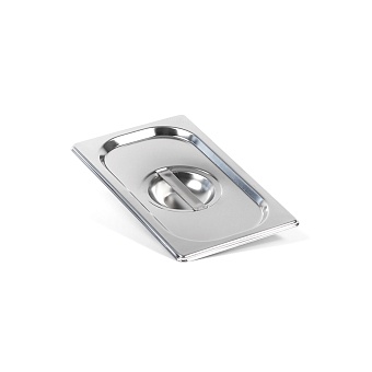 Крышка для GN 1/4 Luxstahl из нержавеющей стали[814-L]