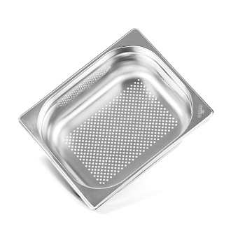 *ГАСТРОЕМКОСТЬ перфорированная 3мм 1/2х4'' 327х265х100 Luxstahl