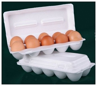 Контейнер для яиц ВСП белый(*400)