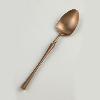 Ложка чайная ,PVD покрытие,медный матовый цвет,серия "1920-Copper" P.L.