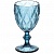 Бокал для вина РОМБО 250мл синий (штучно) Y113