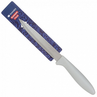 Нож кухонный Daniks, Эконом, универсальный, нержавеющая сталь, 13 см, рукоятка пластик, YWA054-UT/YW